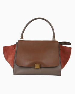 Bolsa Celine Trapeze Grande Tricolor