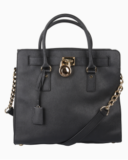 Bolsa Michael Kors Hamilton Tote Preta