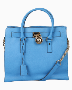 Bolsa Michael Kors Hamilton Tote Azul