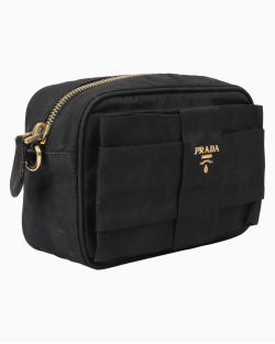 Bolsa Prada Bow Nylon Preta