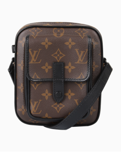 Bolsa Louis Vuitton Christopher Monograma
