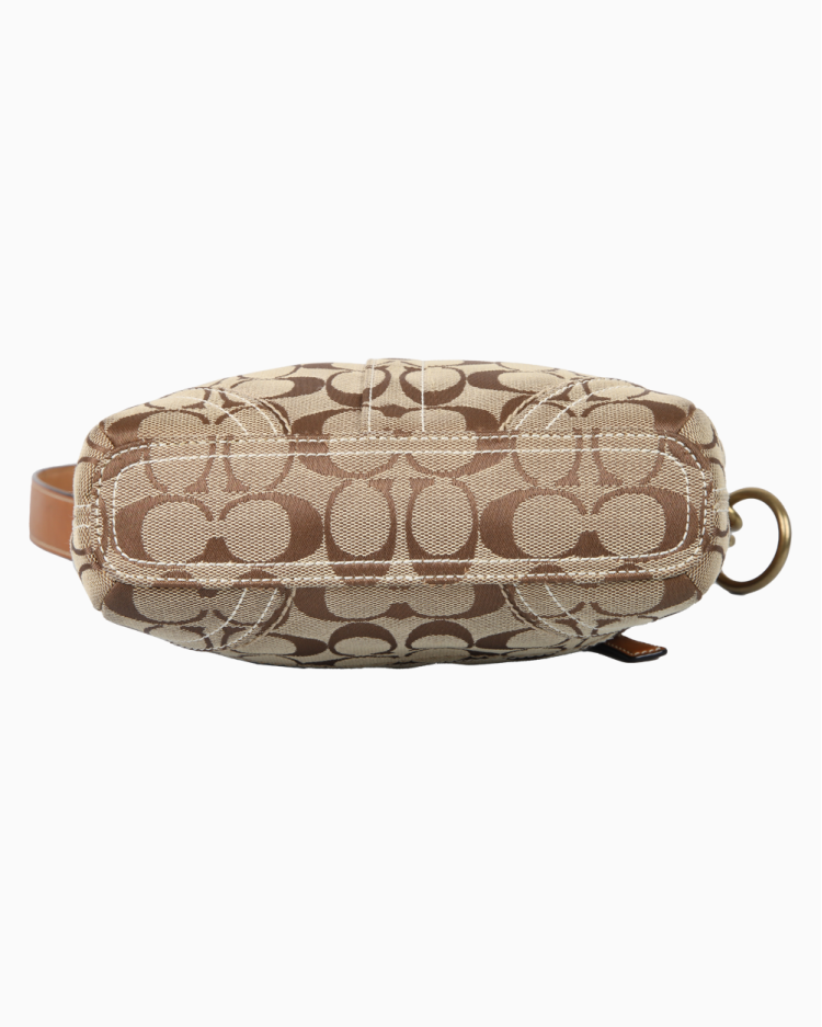 Bolsa Coach Original Vintage Messenger Canvas Monograma Feminina