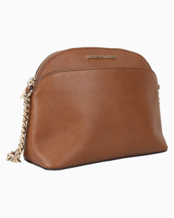 Bolsa Michael Kors Jet Set Travel Dome Crossbody Caramelo 