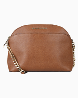 Bolsa Michael Kors Jet Set Travel Dome Crossbody Caramelo 