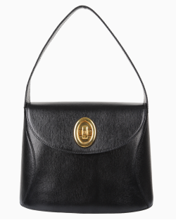 Bolsa Christian Dior Vintage Couro Preta