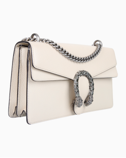 Bolsa Gucci Dionysus Couro Off White