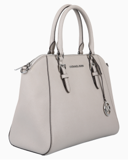 Bolsa Michael Kors Ciara Couro Cinza