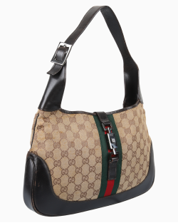 Bolsa Gucci Vintage Jackie Canvas GG Supreme
