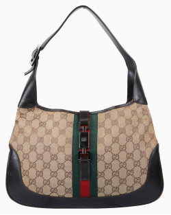 Bolsa Gucci Vintage Jackie Canvas GG Supreme