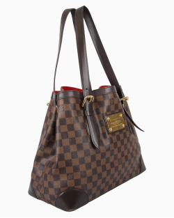 Bolsa Louis Vuitton Hampstead MM Canvas Damier Ébène 