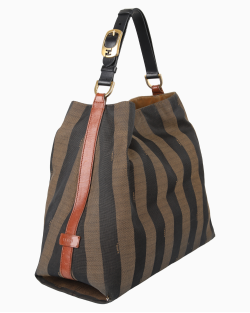 Bolsa Fendi Pequin Hobo Listrada