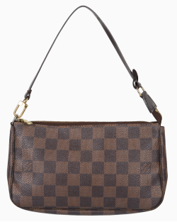 Bolsa Louis Vuitton Pochette Accessoires Damier Ébéne