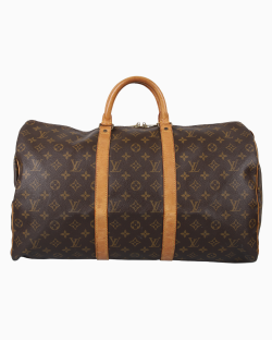 Mala Louis Vuitton Keepall 50 Canvas Monograma