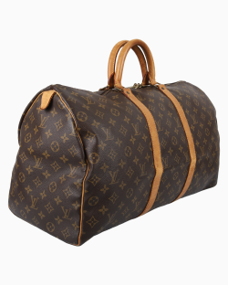 Mala Louis Vuitton Keepall 50 Canvas Monograma
