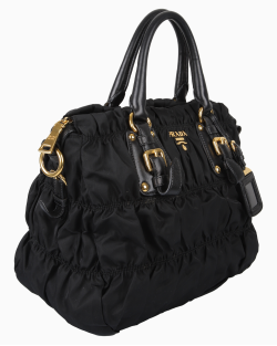 Bolsa Prada Gaufre Nylon Preta
