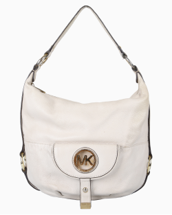 Bolsa Michael Kors Hobo Off White