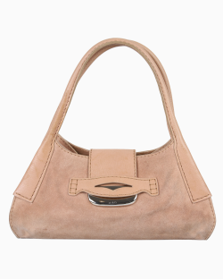 Bolsa TOD's Vintage Camurça Bege