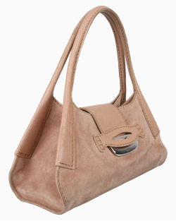 Bolsa TOD's Vintage Camurça Bege