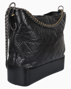 Bolsa Chanel Gabrielle Hobo Grande Preta