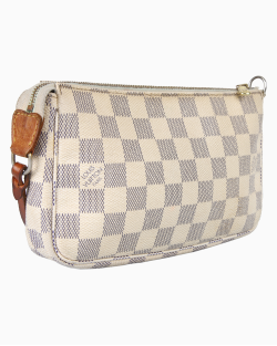 Bolsa Louis Vuitton Pochette Damier Azur