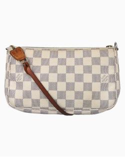 Bolsa Louis Vuitton Pochette Damier Azur