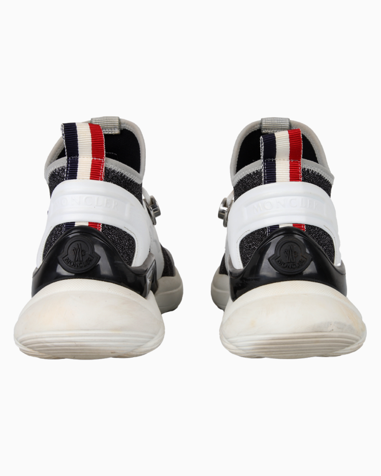 Tênis Moncler Original Thelma Brilho Cinza Feminino