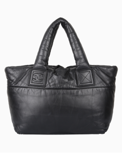 Bolsa Chanel Coco Cocoon Reversible Preta