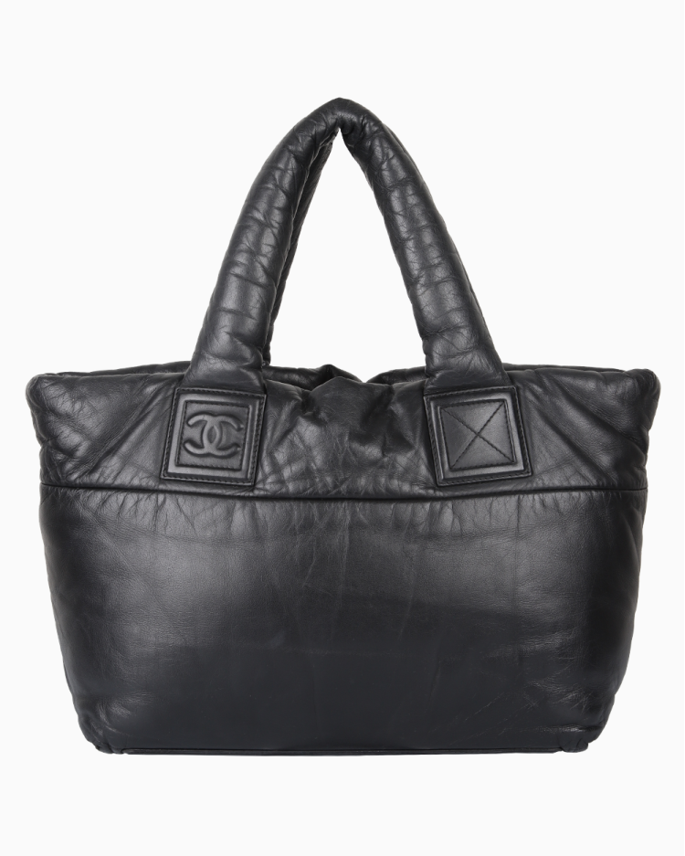Bolsa Chanel Original Coco Cocoon Reversible Preta Feminina