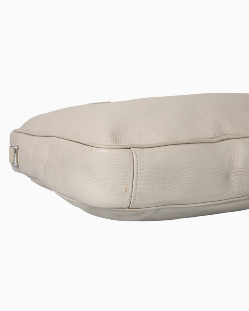 Pasta Ermenegildo Zegna Original Couro Cinza Masculina