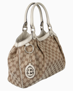 Bolsa Gucci Sukey Média Canvas GG Supreme