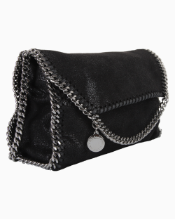 Bolsa Stella McCartney Falabella Mini Crossbody Preta