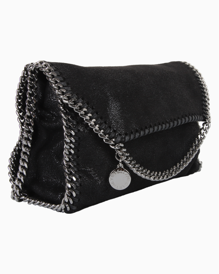 Bolsa Stella McCartney Original Falabella Mini Crossbody Preta