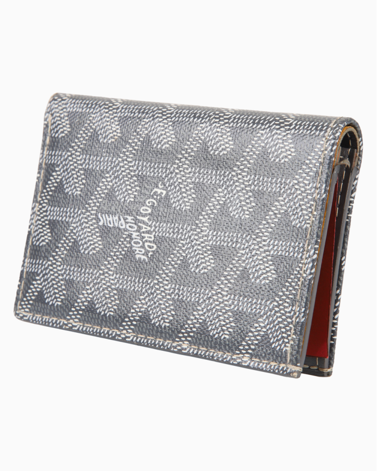 Porta Cartão Goyard Original Cinza Feminino