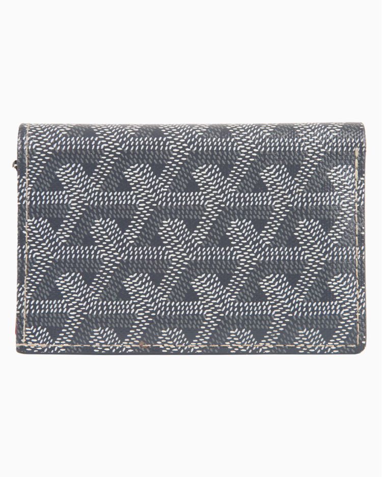 Porta Cartão Goyard Original Cinza Feminino