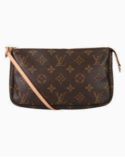 Bolsa Louis Vuitton Pochette Accessoires Canvas Monograma