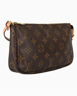 Bolsa Louis Vuitton Pochette Accessoires Canvas Monograma