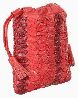 Bolsa Miu Miu Mini Couro Crossbody Vermelha