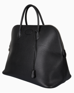 Bolsa Hermès Bolide 45 Clemence Preta