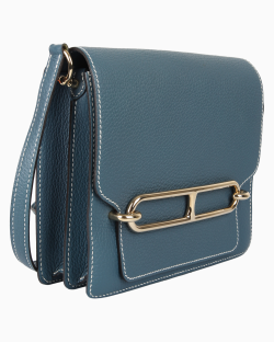 Bolsa Hermès Roulis 23 Azul