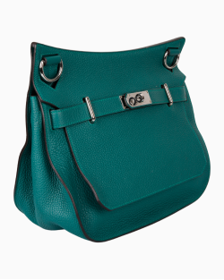 Bolsa Hermès Jypsière 30 Clemence Verde