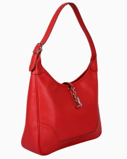 Bolsa Hermès Trim II 31 Togo Hobo Vermelha