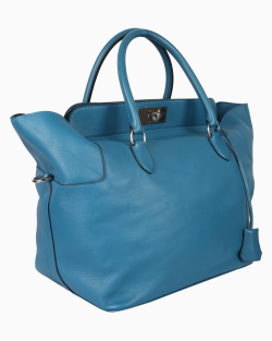 Bolsa Hermès Toolbox 33 Swift Azul Marinho