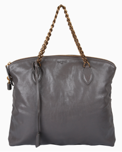 Bolsa Louis Vuitton Boudoir Lockit Chain Cinza