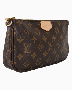 Bolsa Louis Vuitton Multi Pochette Acessoires Canvas Monograma