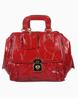 Bolsa Dolce & Gabbana Allyson Tote Verniz Vermelha