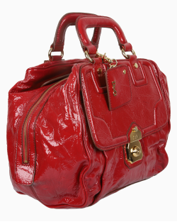 Bolsa Dolce & Gabbana Allyson Tote Verniz Vermelha