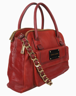 Bolsa Marc Jacobs Couro Terracota 