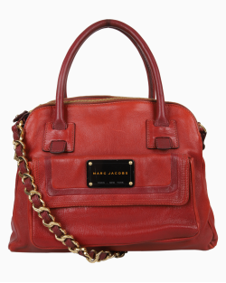 Bolsa Marc Jacobs Couro Terracota 