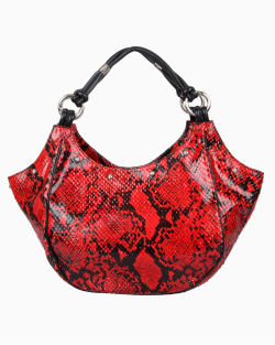 Bolsa Empório Armani Python Vermelha