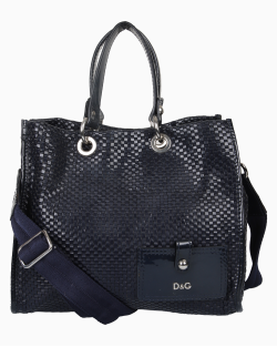 Bolsa Dolce & Gabbana Blanca Azul Marinho 